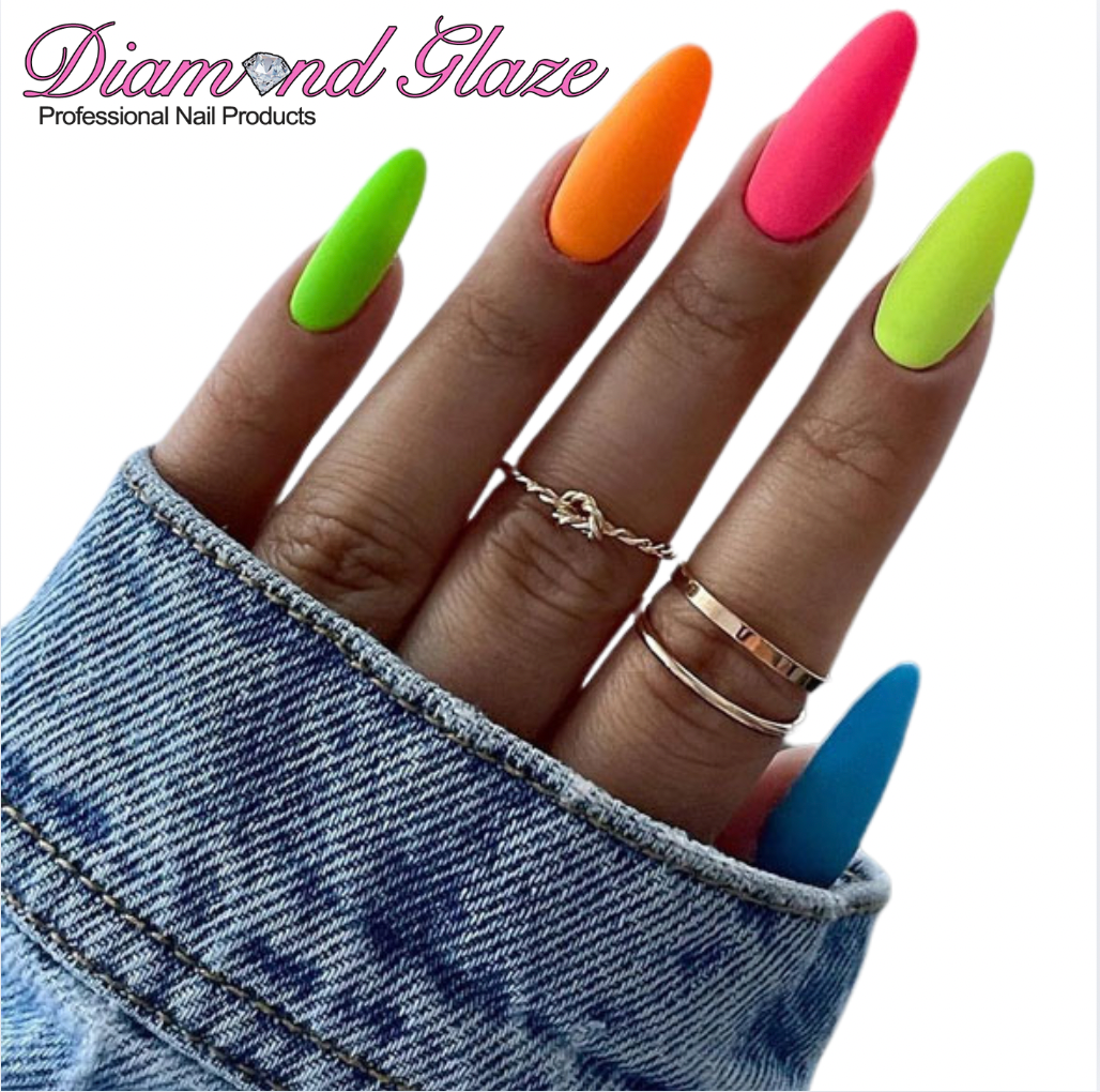 6 Piece Neon Color Acrylic Kit (1/2oz)