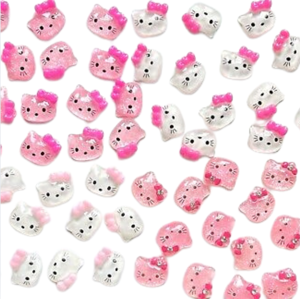 Assorted Hello Kitty Nail Charms