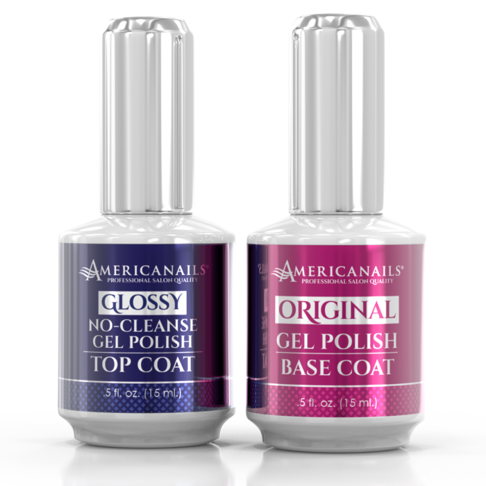 American Nails Gel Base & Top Duo