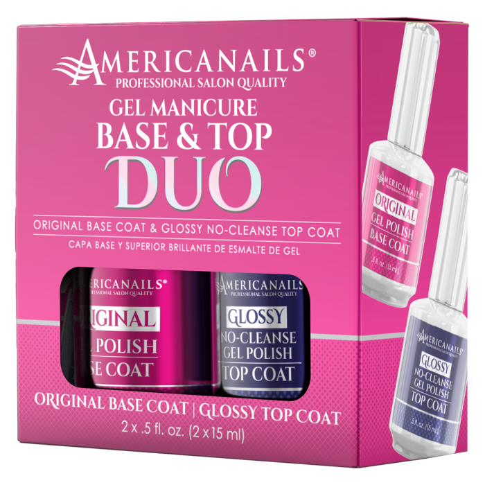 American Nails Gel Base & Top Duo