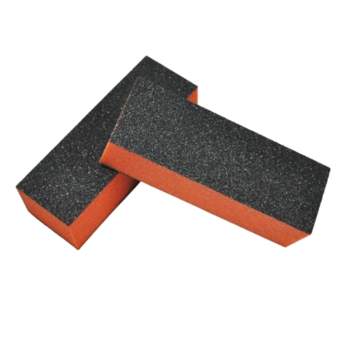 80/80 Grit Orange Black Buffer