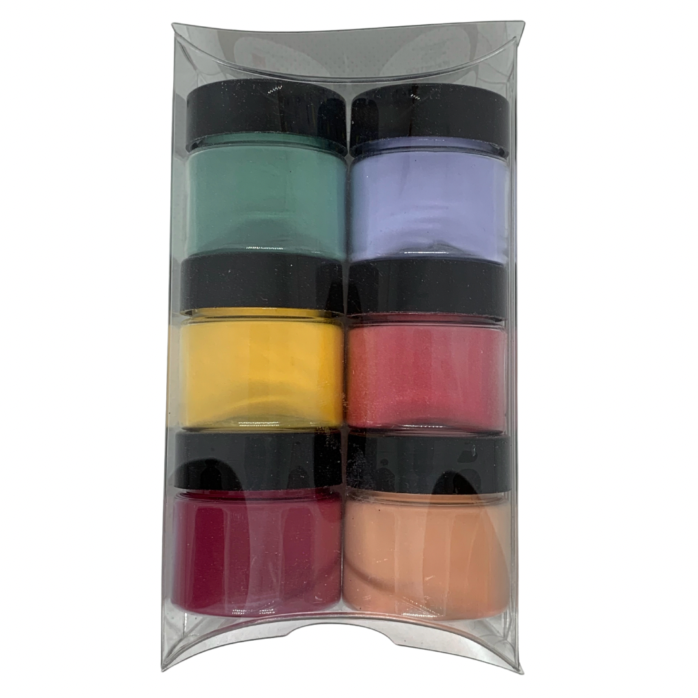 6 Piece Pure Color Acrylic Kit (1/2oz)