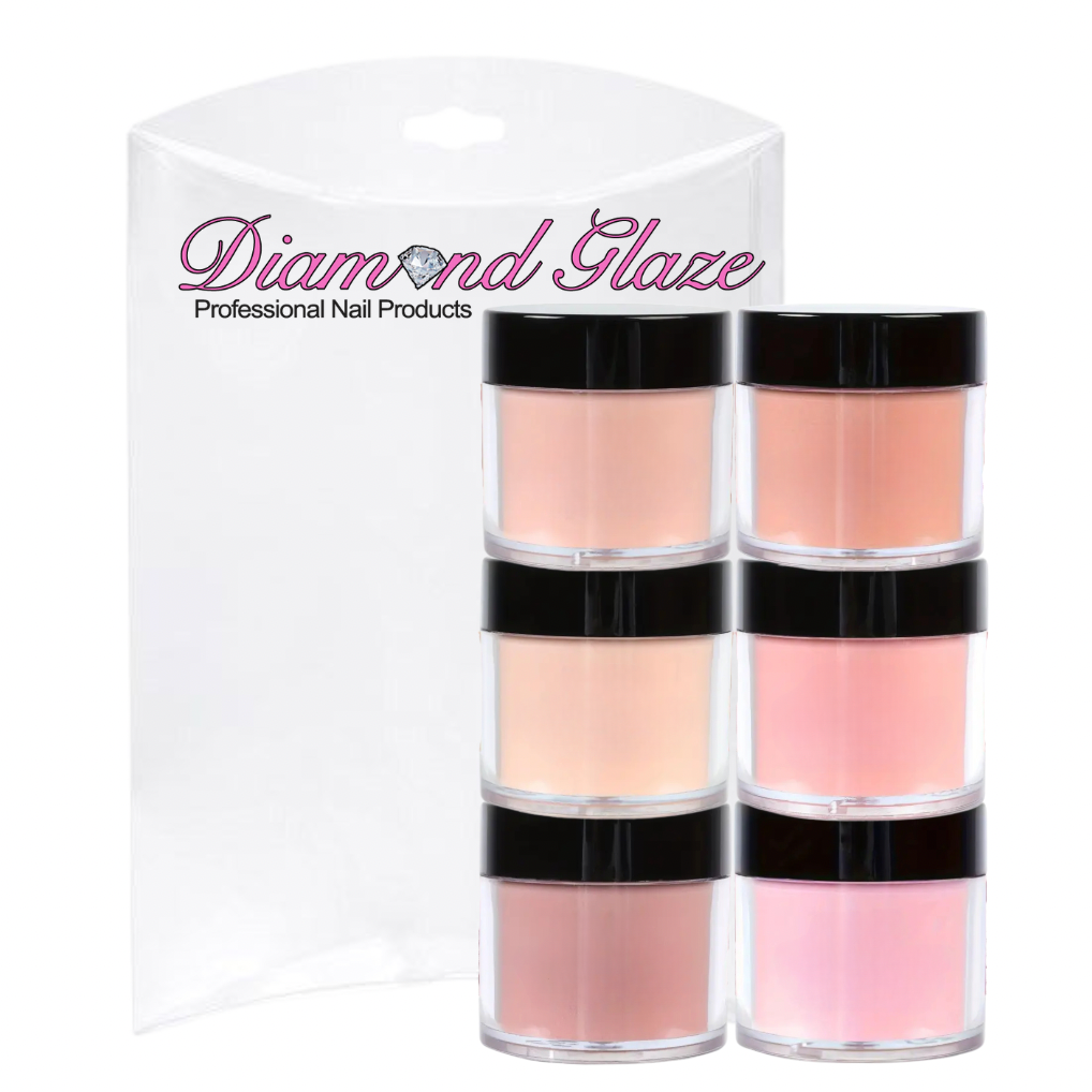 6 Piece Nude Acrylic Kit (1/2oz)